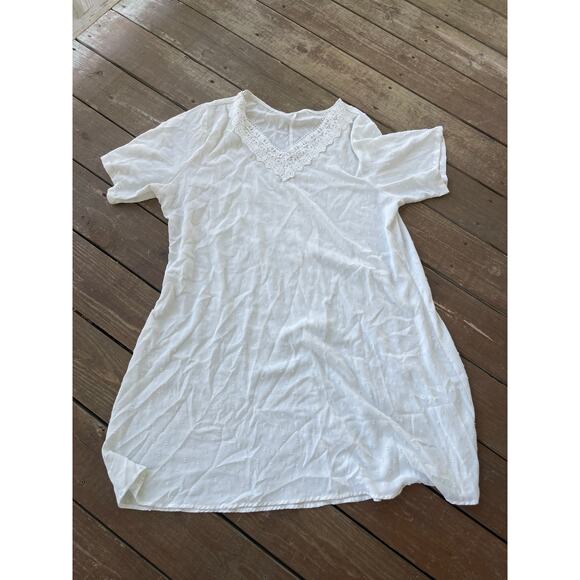 Gorgeous understated Womens 4x vneck blouse - Picture 1 of 3